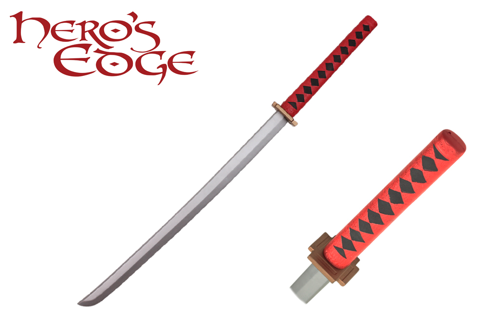38" Foam Samurai Katana Red Sword LARP Ace Martial Arts Supply